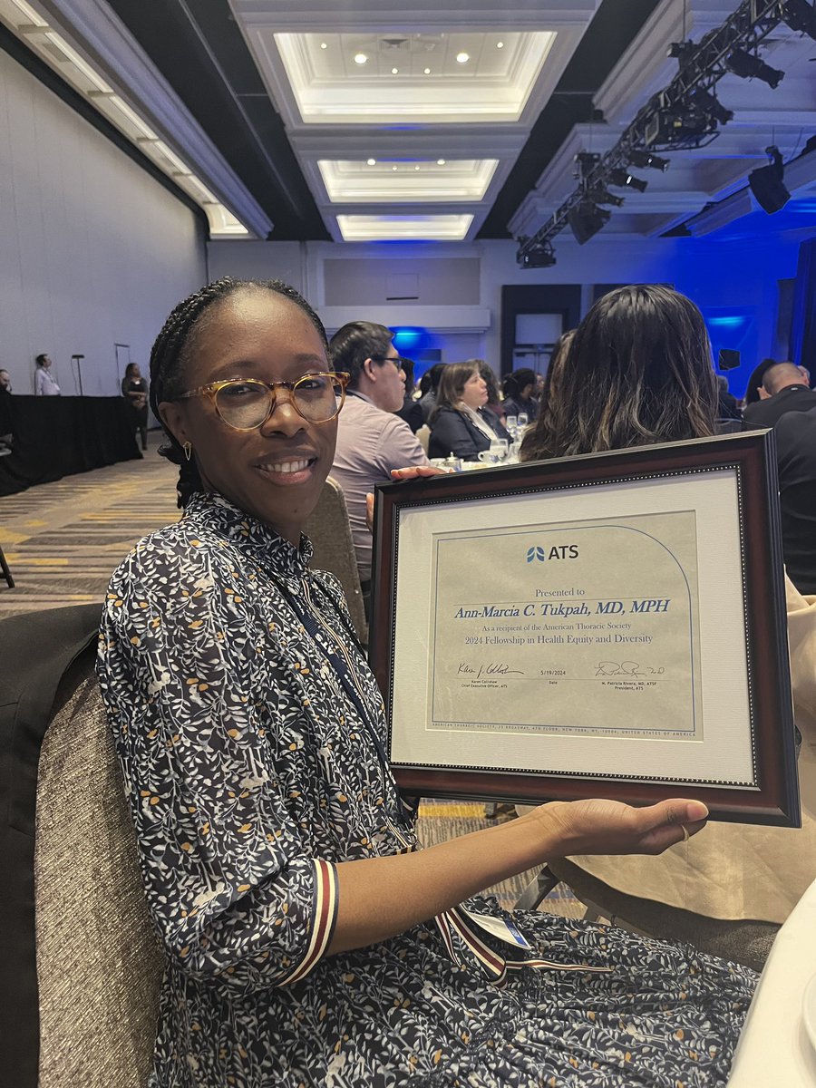 Rachel Putman (@rachelkputman) on Twitter photo So proud of both Bina Choi and Ann-Marcia Tukpah for their awards at ATS 2024! Incredible women doing outstanding work! Bina winning the Ziskind Clinical Research Award and Ann-Marcia was awarded the Fellowship in Health Equity and Diversity! <a href="/binachoimd/">Bina Choi, MD</a> <a href="/BWHPulmCCM/">Brigham & Women's Pulmonary and Critical Care</a> #ATS2024 So proud of both Bina Choi and Ann-Marcia Tukpah for their awards at ATS 2024! Incredible women doing outstanding work! Bina winning the Ziskind Clinical Research Award and Ann-Marcia was awarded the Fellowship in Health Equity and Diversity! <a href="/binachoimd/">Bina Choi, MD</a> <a href="/BWHPulmCCM/">Brigham & Women's Pulmonary and Critical Care</a> #ATS2024