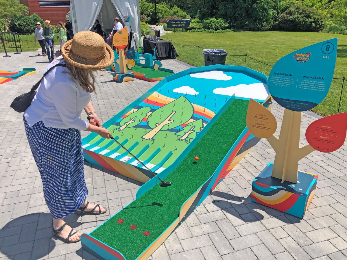 Be among the first to play our exciting Wonder Woods Mini Golf pop-up course, opening Friday! bit.ly/3UVml3m #MortonArboretum #WonderWoodsMiniGolf #MiniGolf