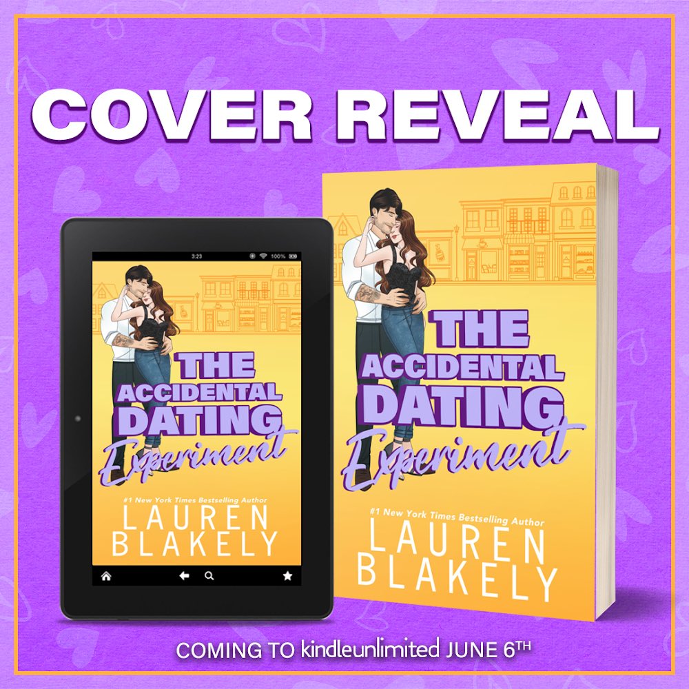 THE ACCIDENTAL DATING EXPERIMENT, a frenemies-to-lovers second-chance #romcom by @LaurenBlakely3, is #comingsoon on June 6! The #coverreveal is #ontheblog! ~Danielle

COVER bit.ly/3yFJq2j

PREORDER
📱blkly.pub/TADEAmazon
🎧blkly.pub/TADEAudible