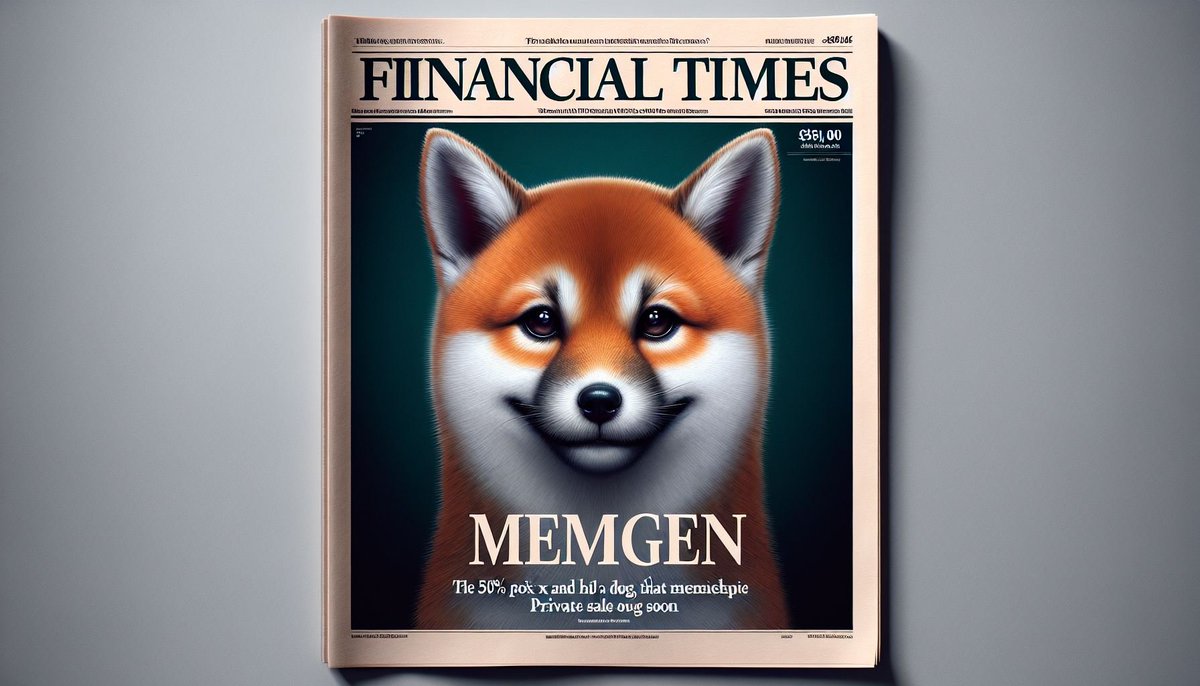 Just a WOOFING update!

When you realise you missed out on the Memgen Private sale and pick up the times a few weeks later!

Building on @base 

#FinancialTimes #Crypto #Memgen #MemgenLegion #BASE #Based #BaseChainMeme #Fox #Shibainu