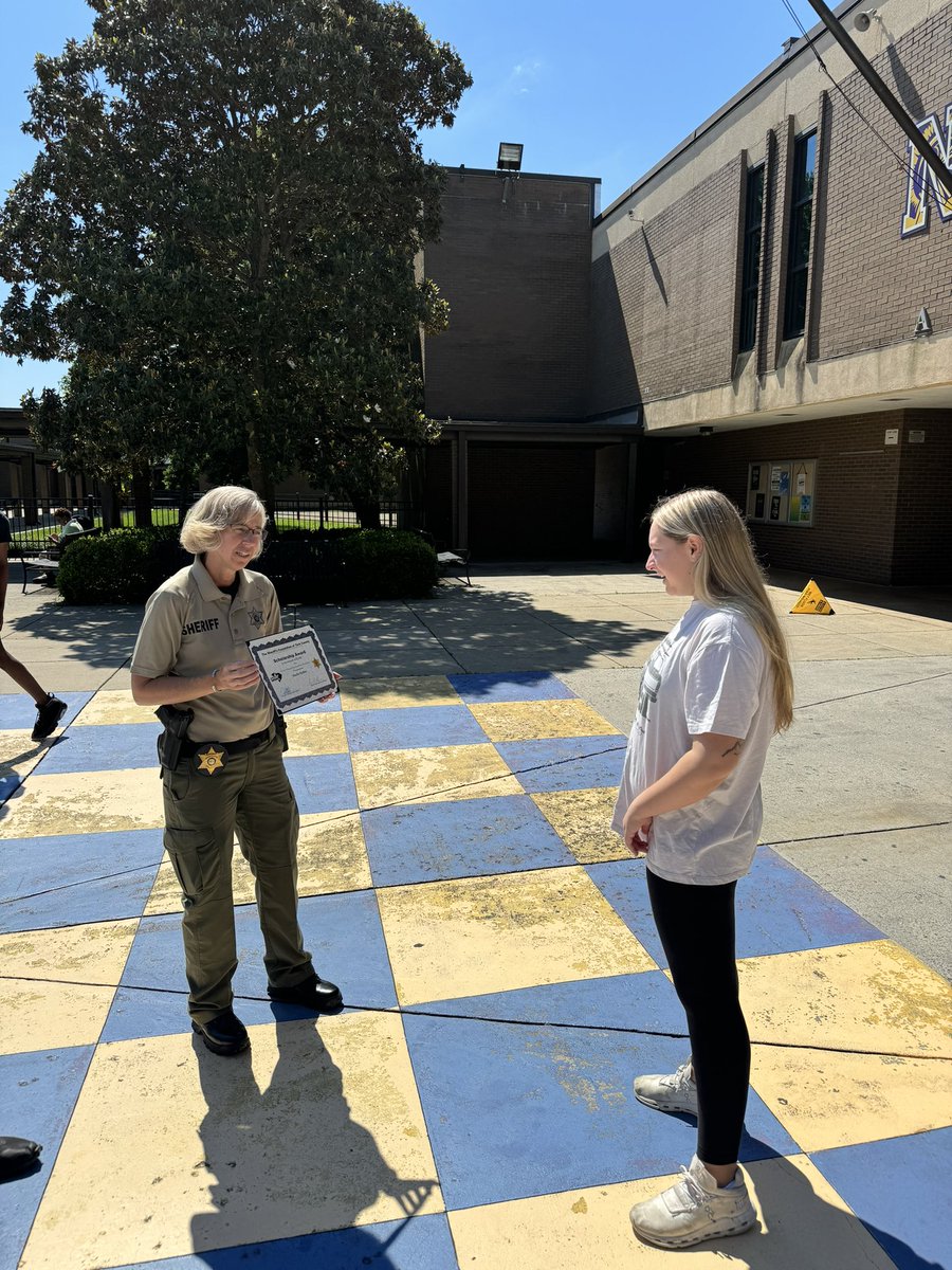 Congratulations to NHS Senior, Marlo Haller, on being awarded the Sheriff’s Foundation of York County Scholarship! 🎉🎓 <a href="/NHS_Trojans/">Northwestern HS</a>
