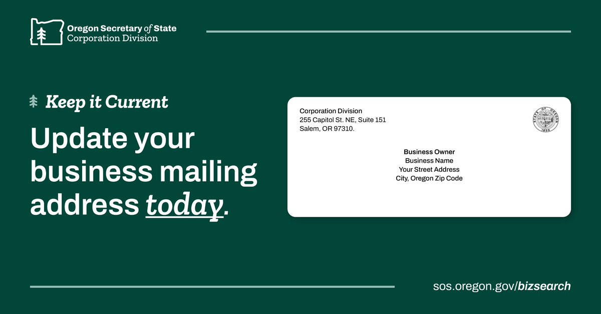 Oregon Office of Small Business Assistance tweet media