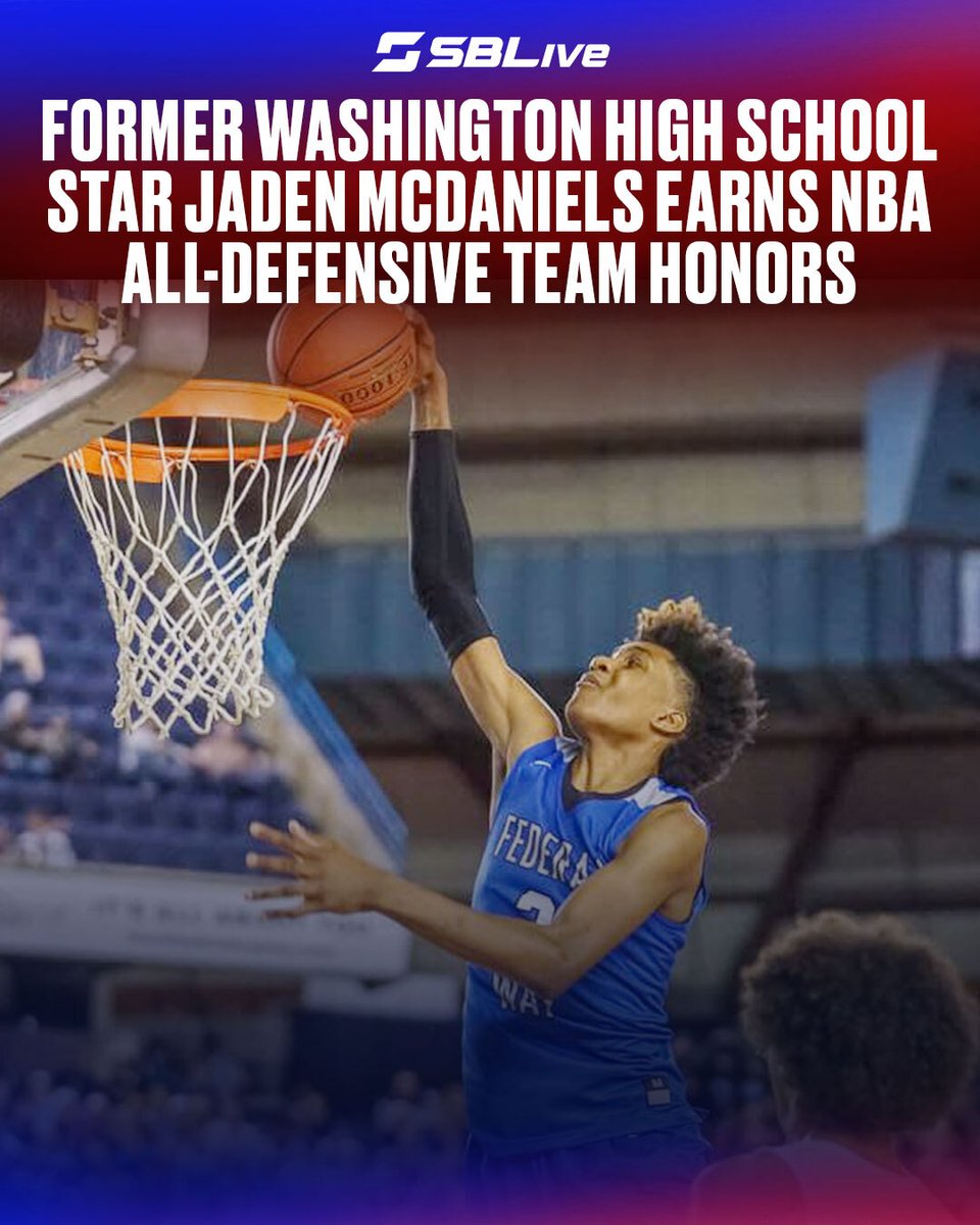 Former @FDubHoops 5⭐️ recruit @Jmcdaniels7 has been the perfect complement to @theantedwards_'s offensive explosiveness for the @Timberwolves as they inch closer to an opportunity to claim the franchise's first championship 👏🏀 highschool.athlonsports.com/washington/202…