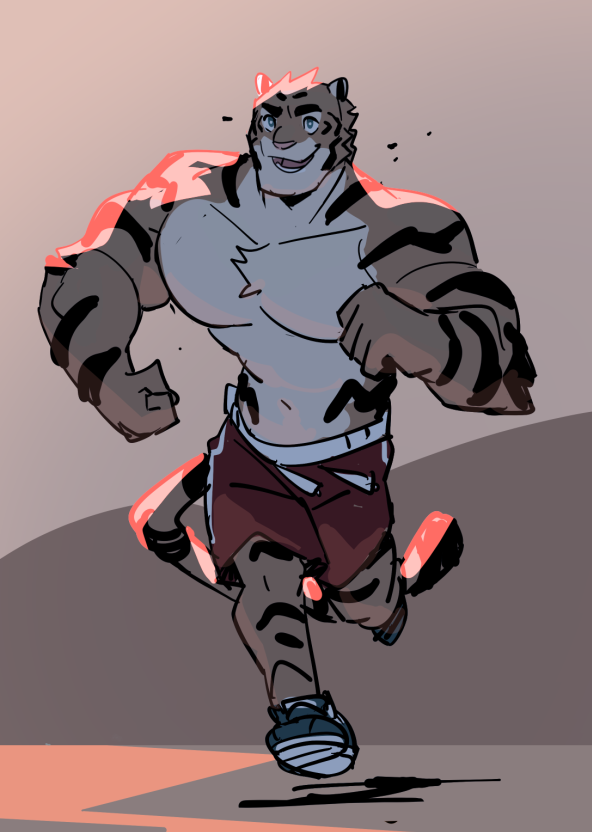 running