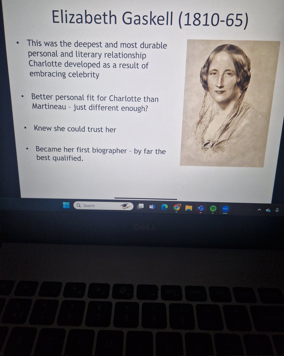 Brontefan1976's tweet photo. Fascinating talks tonight delivered by two very knowledgable speakers about how Charlotte Brontë and Elizabeth Gaskell handled fame and fortune. Loved it. Thank you. ❤️🙏 @BronteParsonage #brontë @EGaskellsHouse #gaskell https://t.co/UkdOS5IGUT