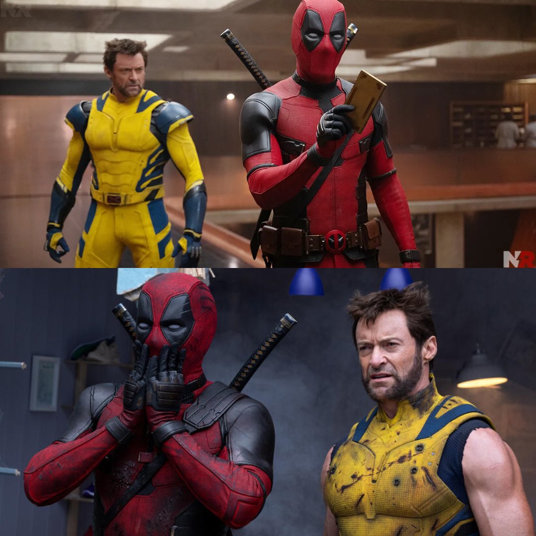 New shots from Deadpool and Wolverine. Two more months.