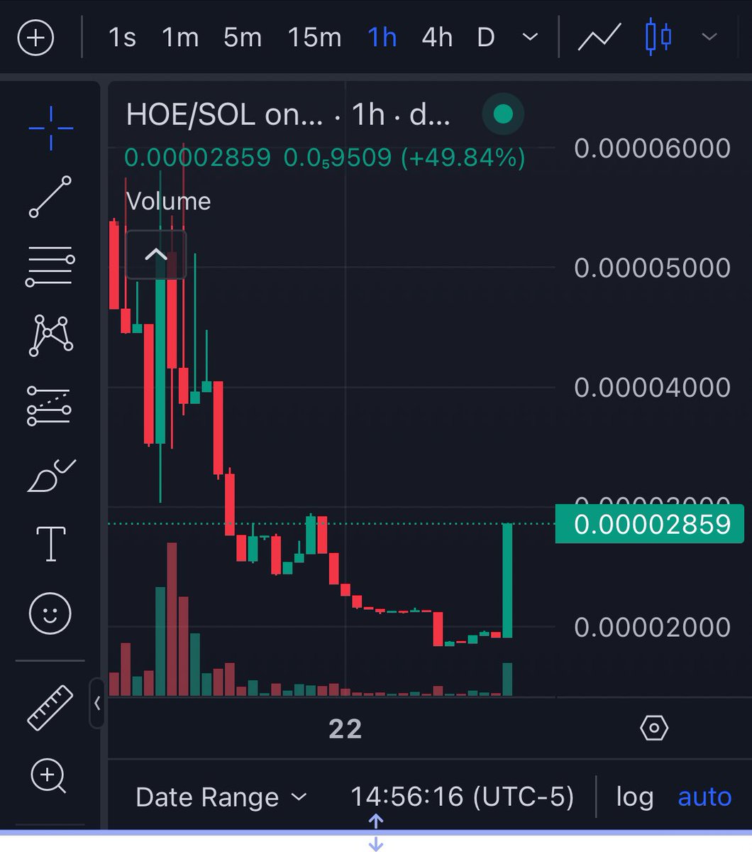 Well, something I never thought I would say in crypto. 

People are chasing the $HOE right now. 🤣

@JIMMYEDGAR #POOLVOID $VOID