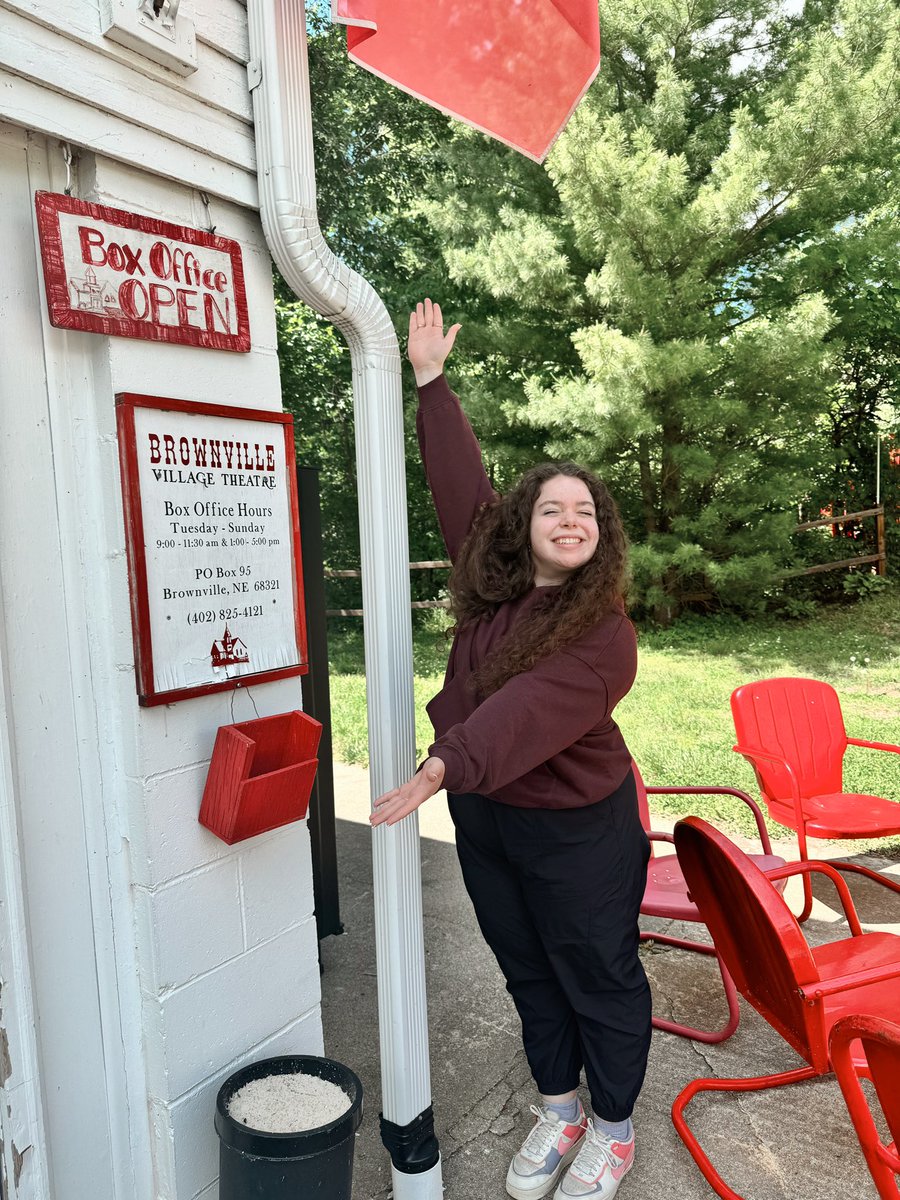 BVT1967's tweet photo. Good news for your Wednesday: the BVT Box Office is OPEN! 💌 Our hours are Tuesday-Sunday, 9-11:30am &amp; 1-5pm. 🎟️ Come say hi to Abigail &amp; Victoria or give us a call at (402) 825-4121! You can also get your tickets for this summer’s season online at https://t.co/9eo7BNKbuJ. ✨ https://t.co/SXDzbhJ1pD