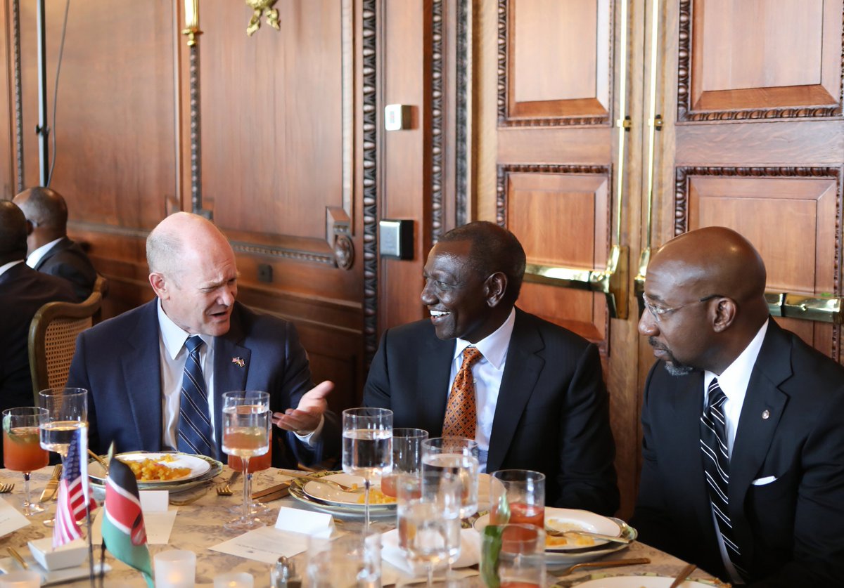 Thank you to my friend, Kenyan President @WilliamsRuto, for your inspiring address to my colleagues at @TheICCFGroup today. I’m confident that U.S.-Kenya partnerships to support people-centered conservation will continue to flourish through your leadership and vision.