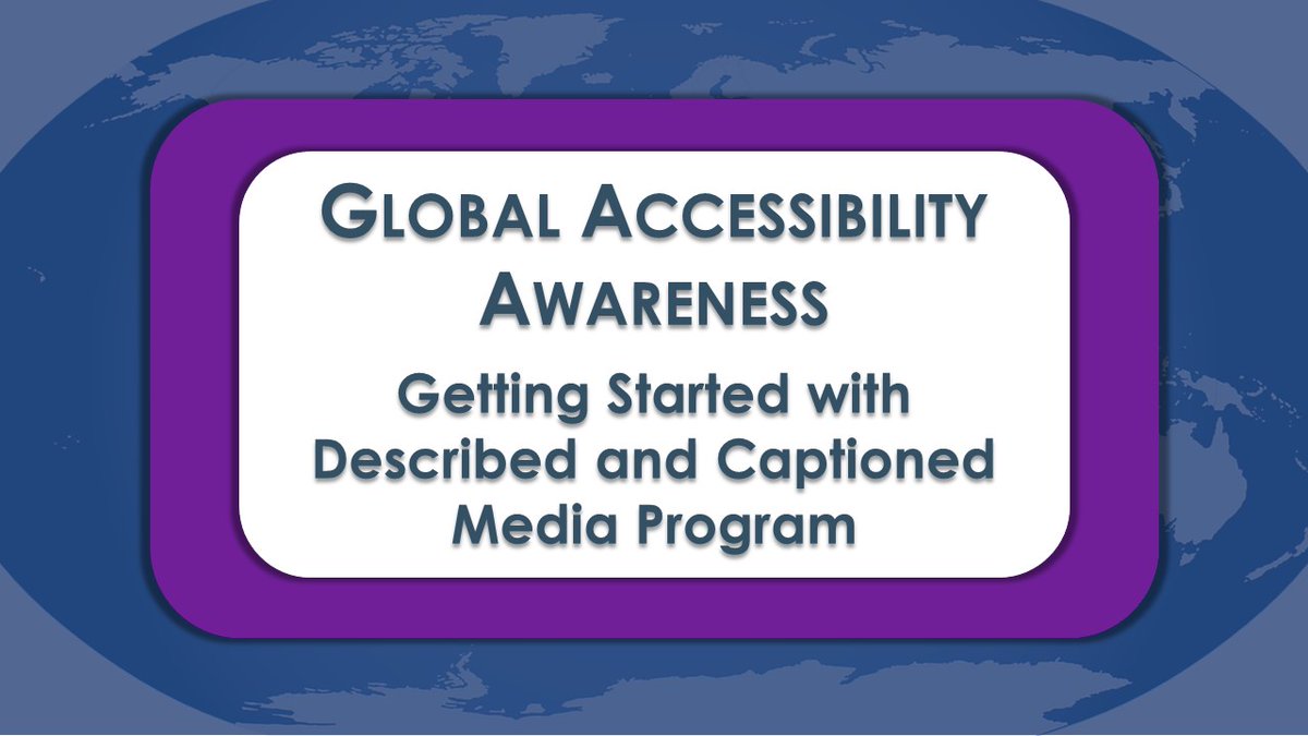 Interested in creating a more accessible learning environment? In the 2nd blog in a 3-blog series, @dcmp_tweets explains how accessible media can be used in lessons. Learn more about these free, accessible educational videos: sites.ed.gov/osers/2024/05/… #OSERSGrants #GAAD #GAAD2024