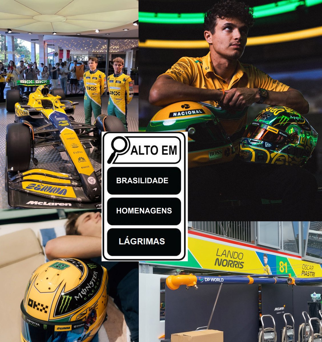EstagiariodaF1's tweet image. 🚨ATENÇÃO: CUIDADO AO CONSUMIR OS CONTEÚDOS DA MCLAREN NESSA SEMANA