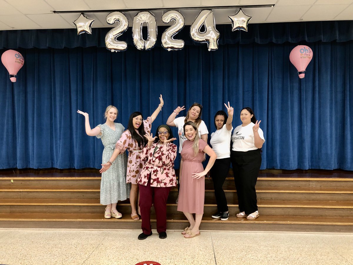 Cheers to the Magrill Kindergarten Graduation Team 2024! 16 classes 4 weeks of rehearsals, 2 days with 4 Graduations! ⁦@Magrill_AISD⁩ ⁦@AldineISD⁩