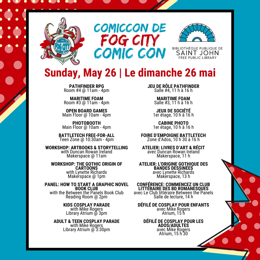 Comiccon de Fog City Comic Con tweet media