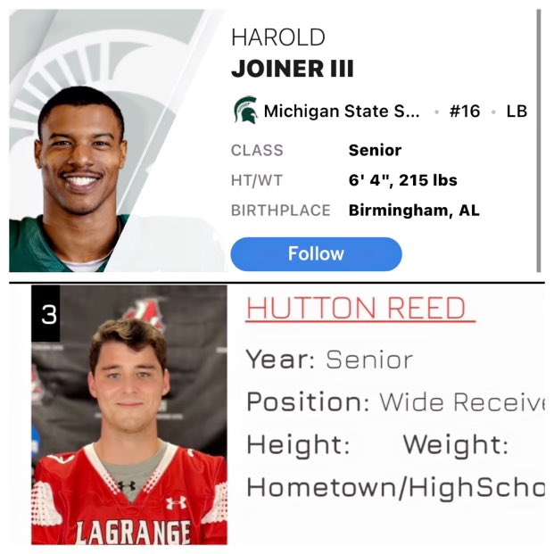 Congrats to QB100 members Harold Joiner &amp; Hutton Reed for accepting workout invites from the Toronto Argonauts. <a href="/TorontoArgos/">Toronto Argonauts</a> @huttonreed <a href="/bhamqb_100/">Coach Jason QB/100</a>