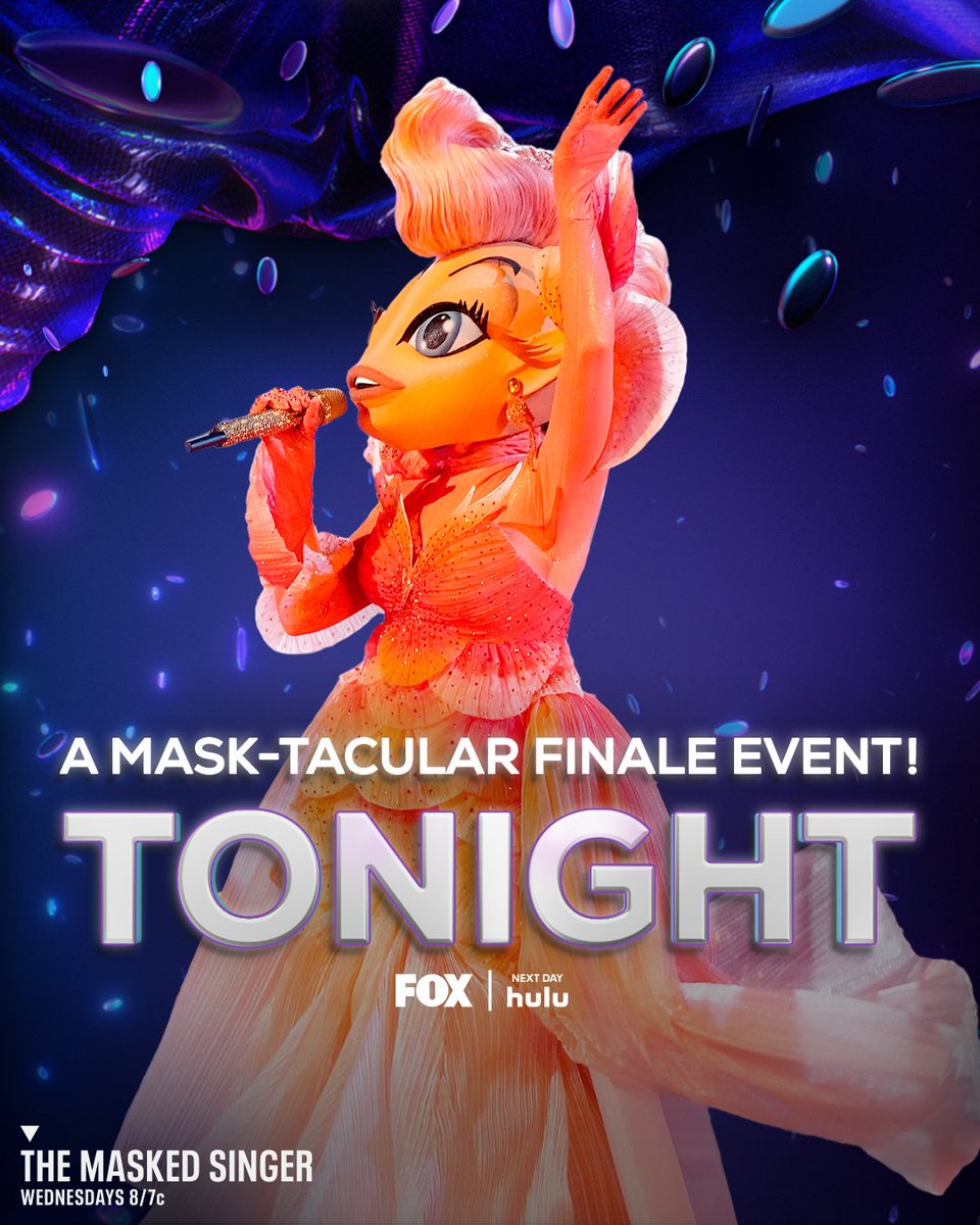 #BandanaBanana here telling you to watch the @MaskedSingerFox finale tonight at 8/7c on @foxtv! #themaskedsinger #bananamask 🍌🤘
