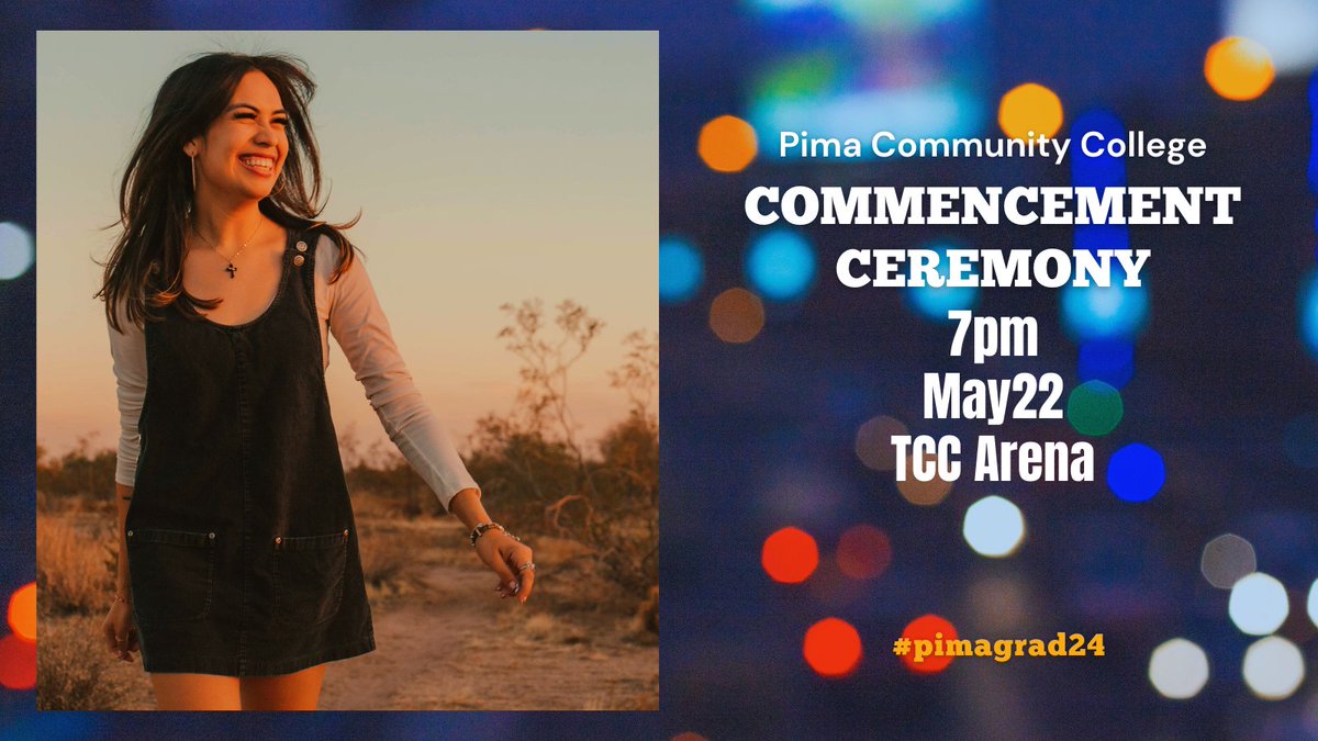 See ow.ly/WzCW50RQ78C for information about the #pimacommunitycollege #pimagrad24 ceremony. Also, review @TCCTucson FAQs, which cover such things as security checks and prohibited items: ow.ly/eqLP50RQ78E @pimastudentlife @PCCMilVets @pccCareersvcs @pcctruckdriver