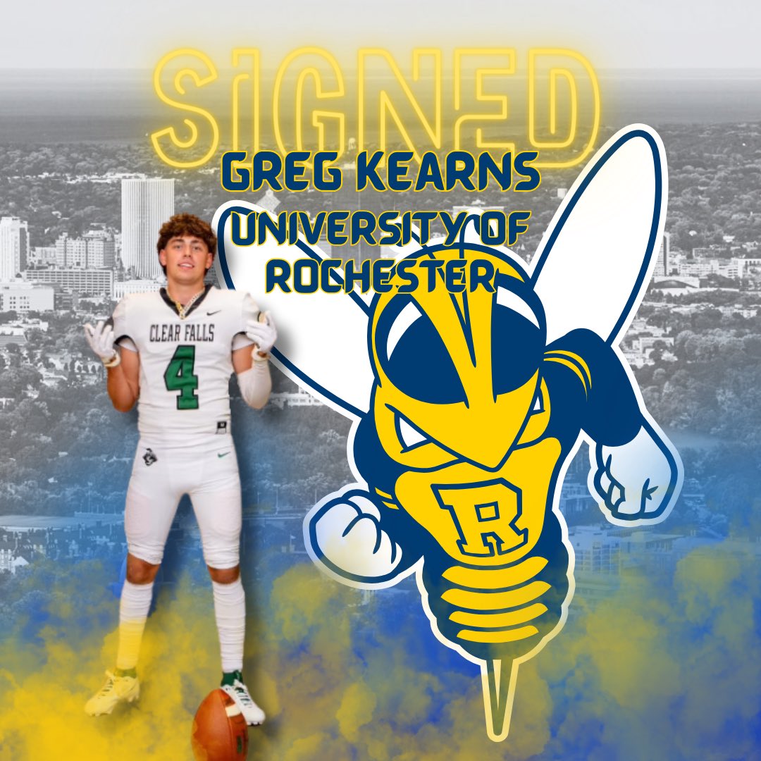 recruit_FALLSFB's tweet photo. Congratulations to outgoing senior @1GregoryKearns on signing with the University of Rochester to continue his academic and athletic journey!

Keep winning the moment, Greg!

#recruitTHECASTLE
⚔️⚔️⚔️ https://t.co/BdvDBNdGsb