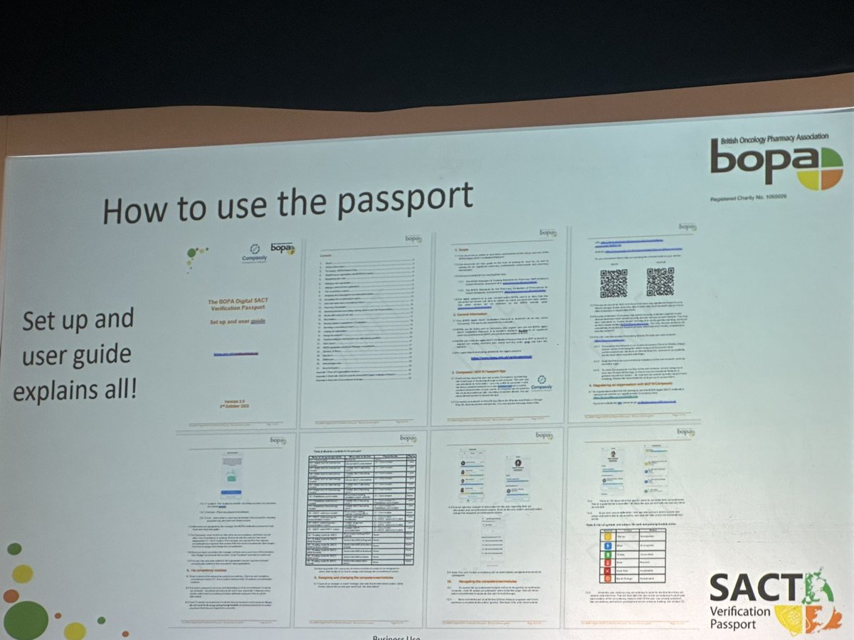 Fozia Rauf (@fozia251) on Twitter photo Interesting discussion on important updates on the BOPA digital SACT verification passport by Joseph Williams <a href="/oncology_care/">Oncology Professional Care</a> #OPC24 Interesting discussion on important updates on the BOPA digital SACT verification passport by Joseph Williams <a href="/oncology_care/">Oncology Professional Care</a> #OPC24