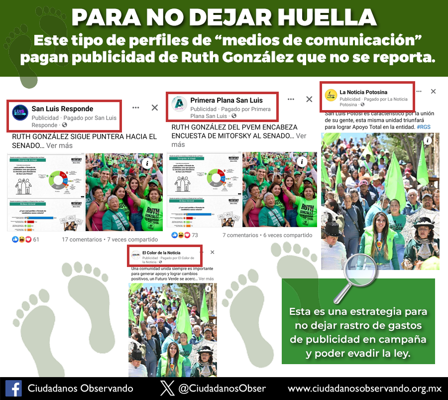 La trampa para no dejar huella de gasto en publicidad de facebook que hace el Partido Verde #SLP @INEMexico @ceepac ciudadanosobservando.org.mx/news/trampa-pa…