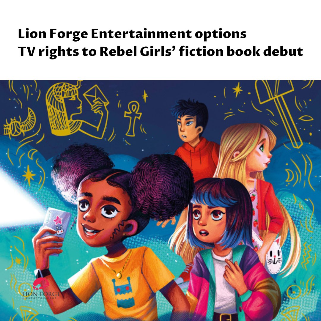 Lion Forge Entertainment🔜 (@lionforgeenter) on Twitter photo 🚨 WE HAVE MORE NEWS! #LionForgeEnt is partnering with <a href="/rebelgirlsbook/">Rebel Girls</a> to adapt their new fiction series, "Secret Society of Rebel Girls," for the screen! 🎬📚 We're developing a half-hour animated series for kids 7-12. kidscreen.com/2024/05/22/lio… 🙌🏾 #news #rebelgirls #kidsshow 🚨 WE HAVE MORE NEWS! #LionForgeEnt is partnering with <a href="/rebelgirlsbook/">Rebel Girls</a> to adapt their new fiction series, "Secret Society of Rebel Girls," for the screen! 🎬📚 We're developing a half-hour animated series for kids 7-12. kidscreen.com/2024/05/22/lio… 🙌🏾 #news #rebelgirls #kidsshow