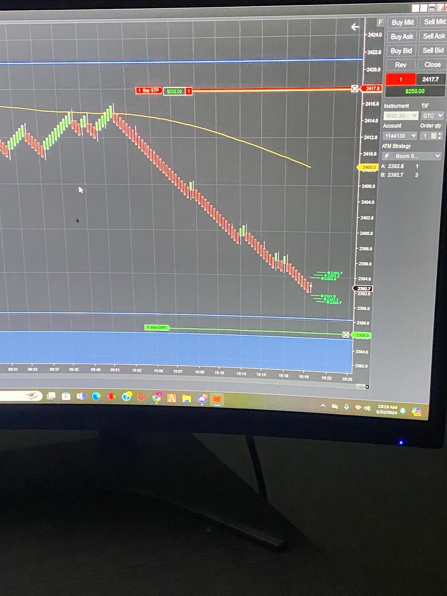 SlimeThaGod's tweet photo. @ButtahCuupB I may be late but I’m having the bestest of days so far woke up 4am to catch a gold sell and sure enough I ate on it. So now I’m waiting on my free $700 dollars to hit my account and then we get paid tonight too. https://t.co/6zspo3mP0n