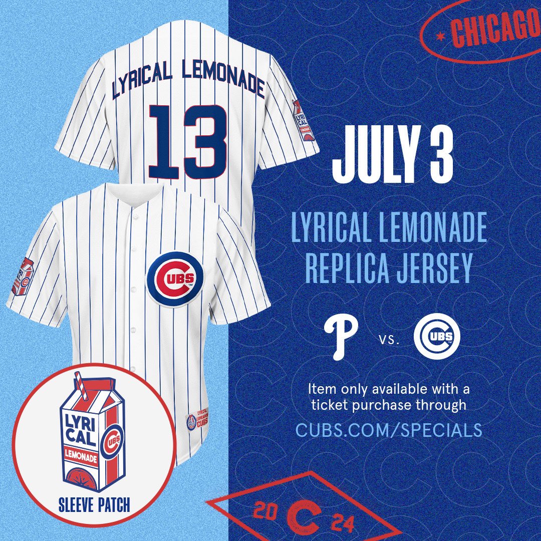 Chicago! We'll see you July 3 for Lyrical Lemonade Night! 🤩 🎟️: bit.ly/44VhyDA
