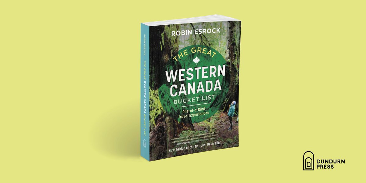 “One of Canada’s top travel writers, and definitely one of our biggest personalities.” — @globeandmail Get your copy of THE GREAT WESTERN CANADA BUCKET LIST by @robinesrock to embark on a journey through western Canada: buff.ly/49WtplJ #WesternCanada #Travel #Canadian