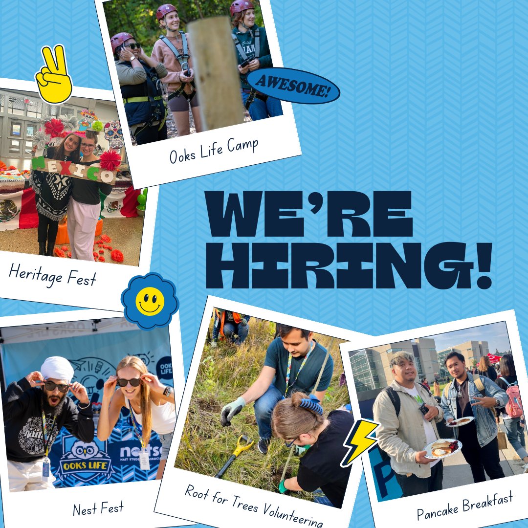 Ooks Life (@ookslife) on Twitter photo We’re Hiring! 👏 <a href="/NAITSA/">NAIT Students' Assn.</a> is searching for an Events Coordinator to join the Ooks Life Team! If you’re passionate about fostering a positive campus life experience, then this might be the role for you! Head to l8r.it/SC0x to learn more! We’re Hiring! 👏 <a href="/NAITSA/">NAIT Students' Assn.</a> is searching for an Events Coordinator to join the Ooks Life Team! If you’re passionate about fostering a positive campus life experience, then this might be the role for you! Head to l8r.it/SC0x to learn more!