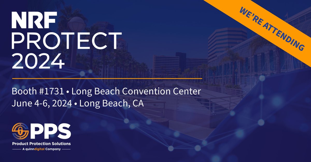 PPS_Keepsafe's tweet photo. Excited to share that PPS will be attending NRF PROTECT 2024! Join us from  June 4-6 in Long Beach, CA, for a premier event focused on retail loss prevention, asset protection, and cybersecurity.  See you there!

#NRFPROTECT #RetailSecurity #LossPrevention https://t.co/Vqxo0daqWU