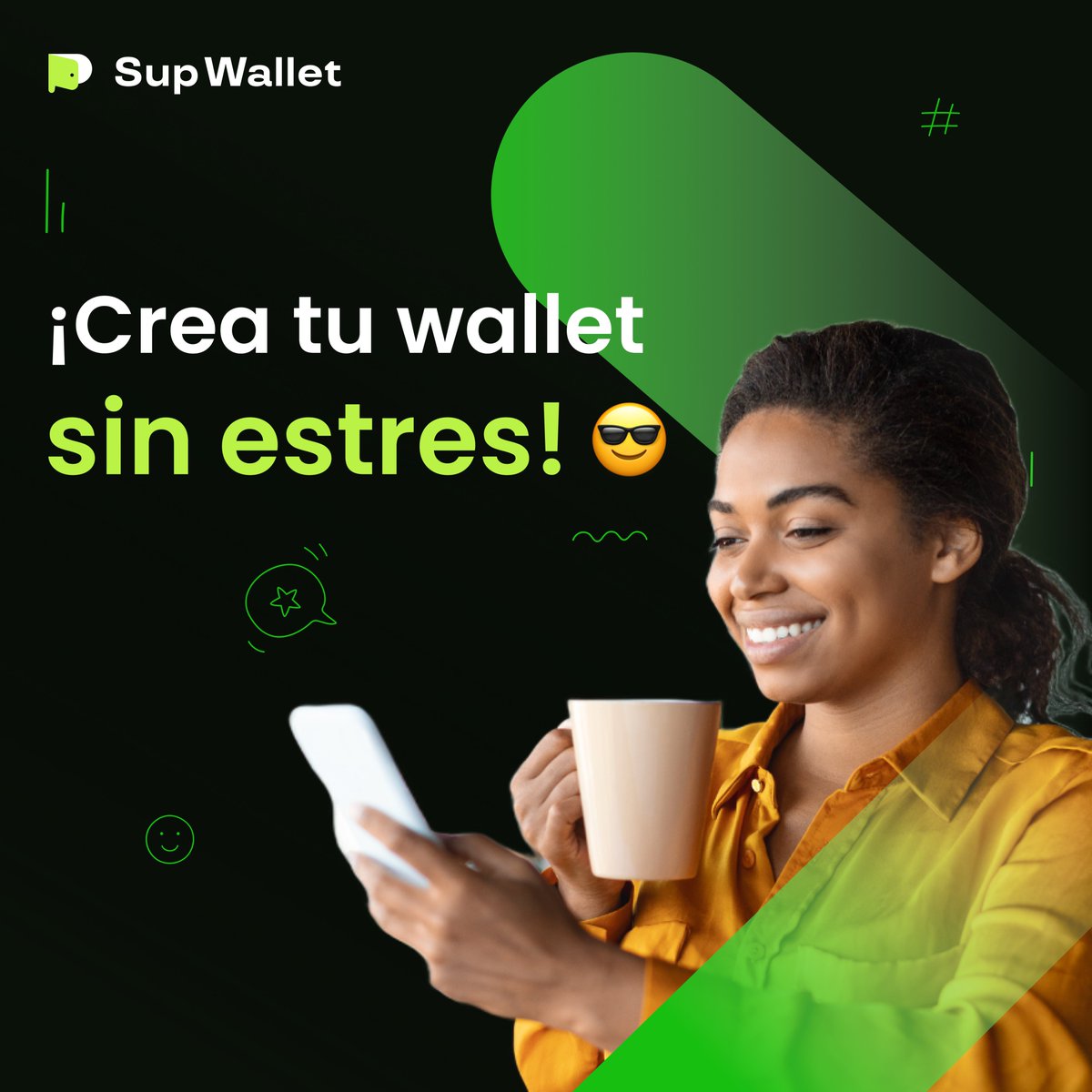 ¡Sup Wallet hace que las criptomonedas sean accesibles para todos 🥳! Nuestra plataforma simplifica la creación de billeteras, eliminando la jerga técnica y los procesos complicados. ¡Únete a nosotros y descubre lo fácil que puede ser! Inicia en:  bit.ly/sup-wallet
