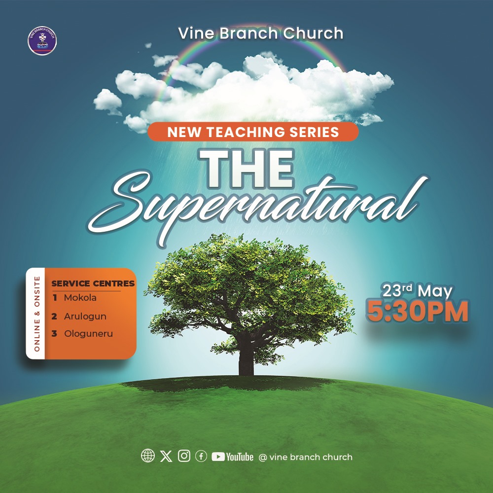 New Series Alert! THE SUPERNATURAL!!! Join us as we explore the reality of the supernatural!…Discovering how God's creation goes beyond the natural world (Col. 1:16, John 4:24a).