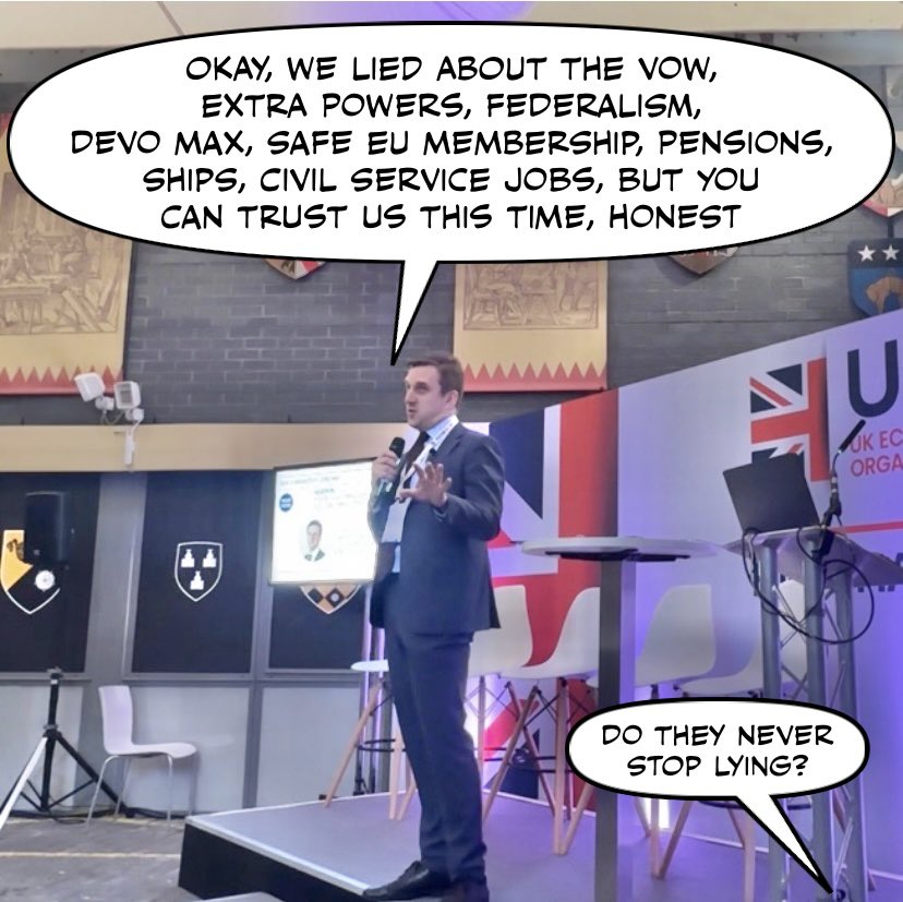 indyscotnews's tweet photo. The English Labour Party in Scotland – Union flags, lies and false promises for a new generation of the gullible. #ColonialLabour https://t.co/4FqoEKtRFK