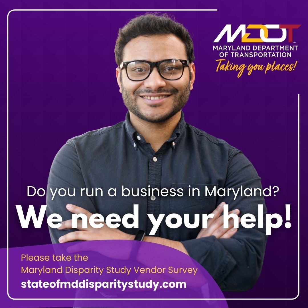 The state of minority-owned businesses in Maryland is at stake if you don't act now. Click below to take a survey that tells your leaders what it is like to own a business as a minority. It only takes 10 minutes! Survey: ow.ly/aU7e50RRAWp...