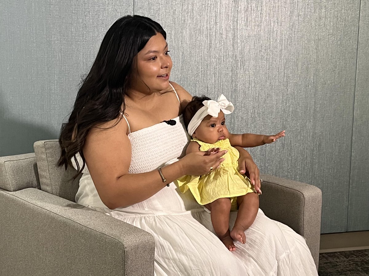 After a devastating pregnancy loss and nearly dying from a severe case of #preeclampsia, Alexea Washington found Dr. Patrick Ramsey to treat her through a safe and successful pregnancy with baby Malia. Hear more as they talk with @KSATNews & @CFriedman : ow.ly/Bxom50RRIb6