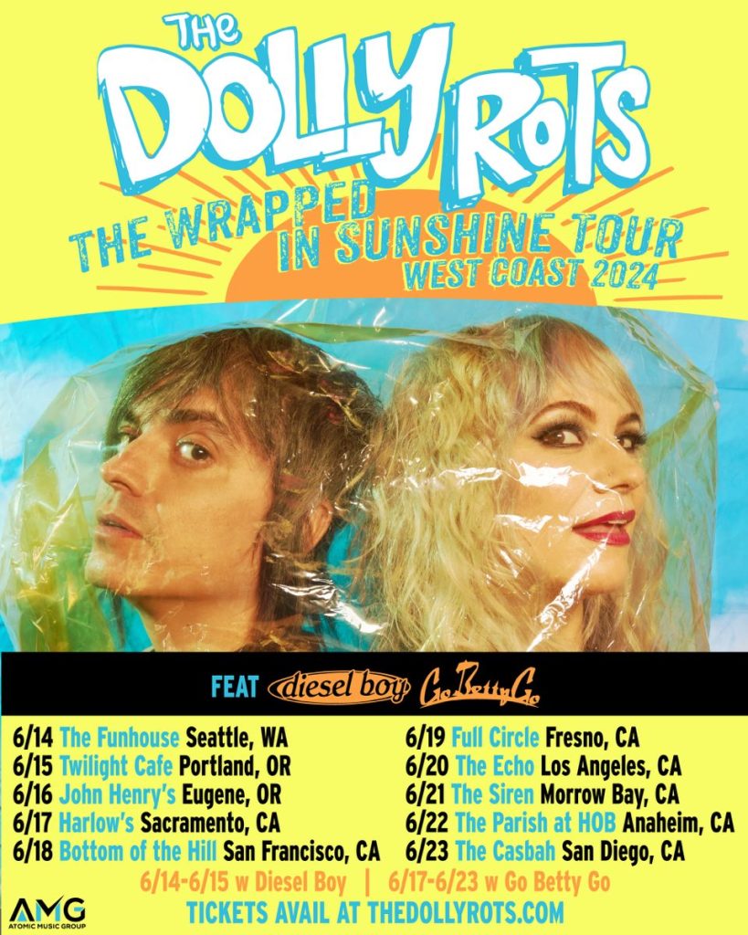 @TheDollyrots have released the video for their ballad, 'Trees Sway.' The band is set to go on the Wrapped In The Sunshine Tours, hitting the West in June w/ #DieselBoy & @GoBettyGo, & East dates in July w/ #TheBoreouts & @SoraiaRocks. @earshotmedia nyrdcast.com/?p=14654