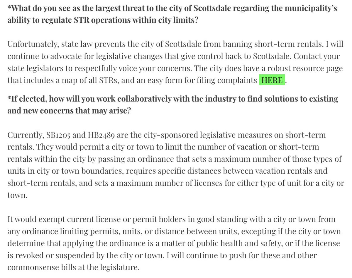 Great article sharing my plans and accomplishments for controlling short-term rentals. I will continue to do everything in my power to protect our neighborhoods.

arizonadigitalfreepress.com/scottsdale-cit…