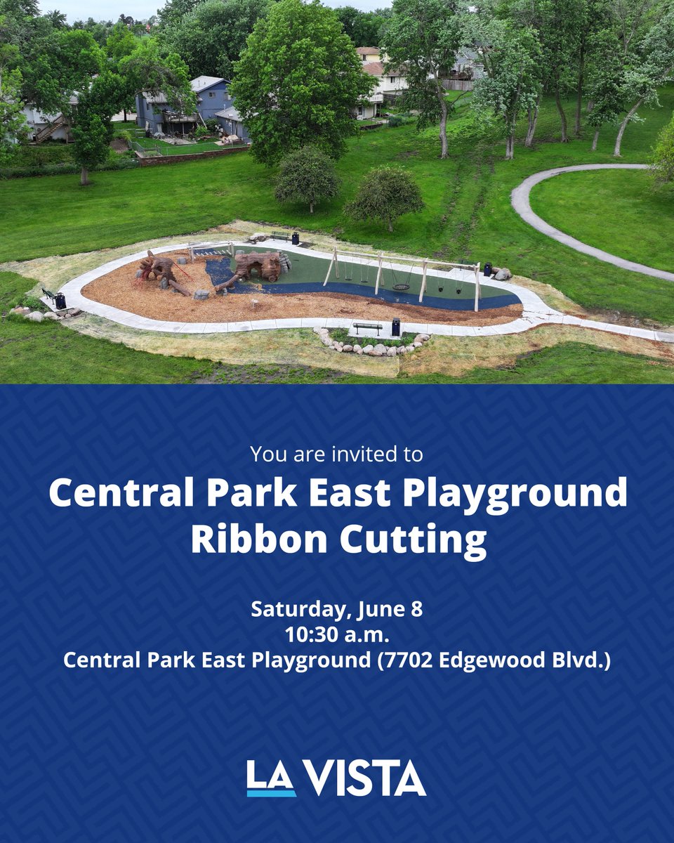 Help us celebrate the opening of the Central Park East playground with a ribbon cutting on Saturday, June 8 at 10:30 a.m. The first 50 in attendance will receive a free snow cone. Join us! Central Park East Playground (7702 Edgewood Blvd.)