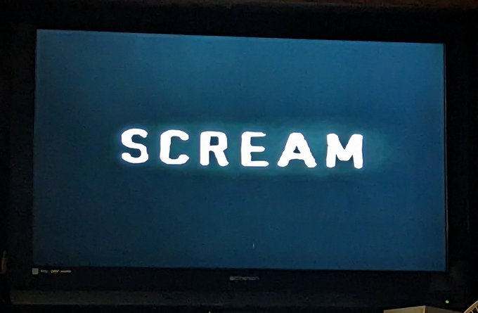 I had a Scream marathon this week with tons of junk food to reward myself.  You're covering it. Send