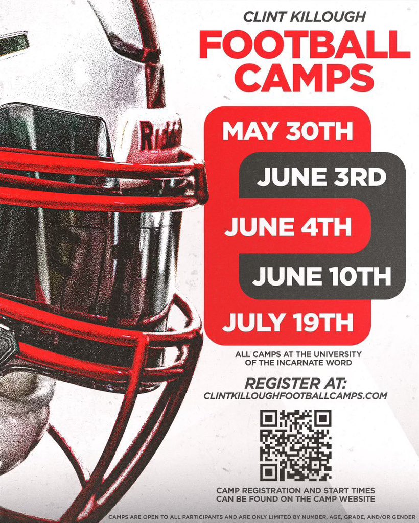 Thank you @TyDarlingtonUIW for the camp invite! I can’t wait for the work on 6/10 with the @UIWFootball staff!! See you soon SA! @CoachSaxe @tdegelia13 @TrackCoachCeeJ @Nextlevelsports @Akins_Football @akinsathletics