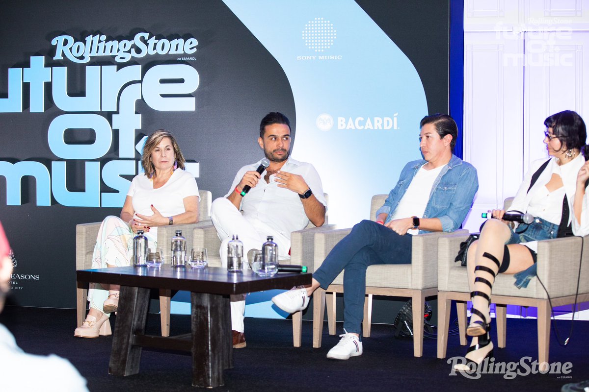 Kat Zugasti, Miguel Sainz y José Memije,  brillaron como oradores en #FutureOfMusic de Rolling Stone. 🌟 Discutieron sobre 'Activismo en la música', 'Hispanos definiendo el futuro', y 'Tecnología y procesos creativos', mostrando el futuro de la música. 

#ONErpm