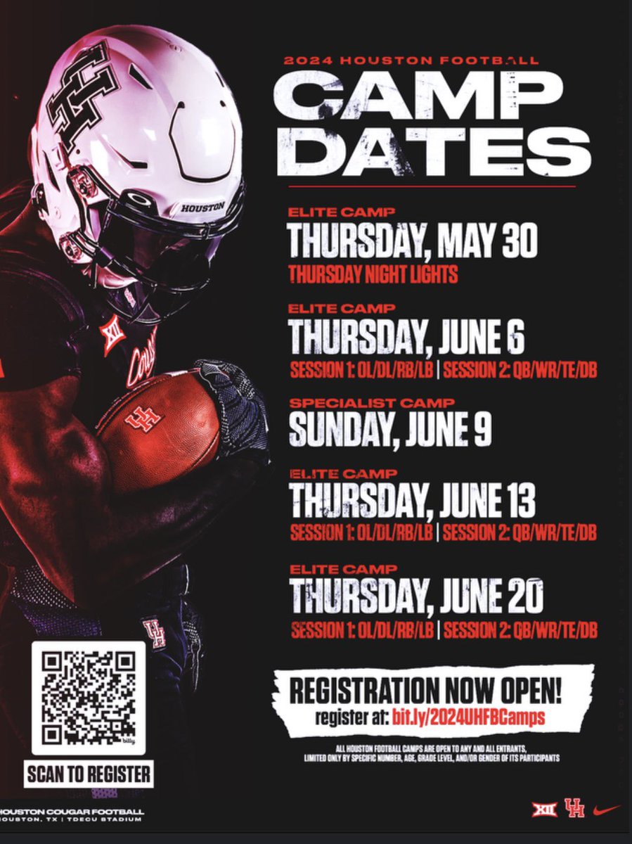 kadeeasterly11's tweet photo. Thank you for the invite @UHCougarFB @_ZHSFootball @RecruitLouisian https://t.co/zfq7xk6Pm5