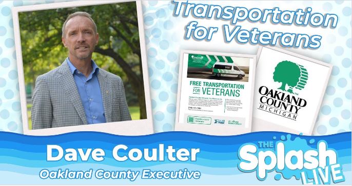 The ride is on us, veterans! #OaklandCounty Executive Dave Coulter joined @civiccentertv to discuss our free pilot transportation program starting in June. This effort with #OaklandTransit providers will help vets reach appointments, recreation, and more: youtube.com/watch?v=UhjDGI….