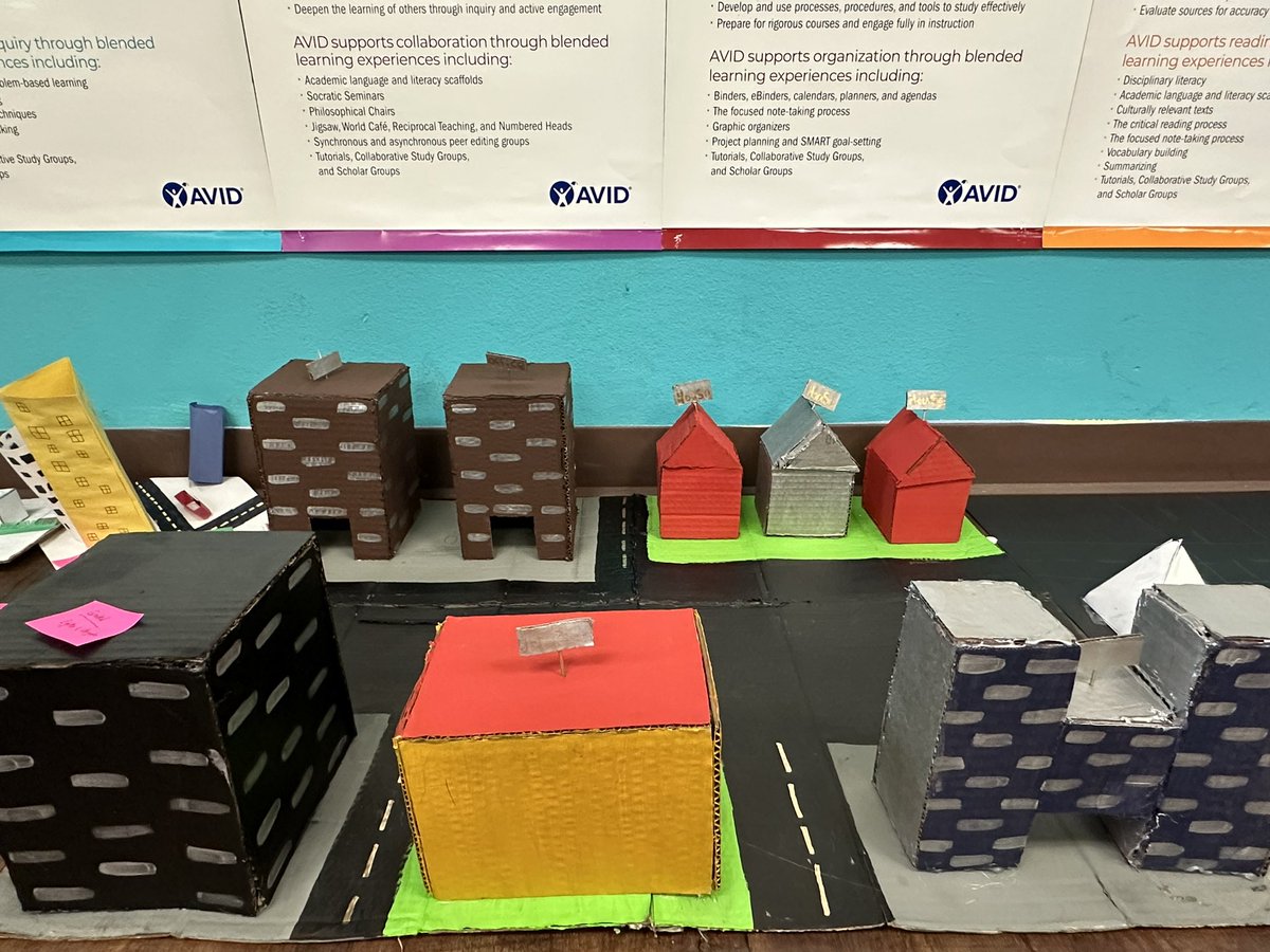 MsJG19's tweet image. Our Geometry students are wrapping up the semester with a creative and hands-on project - building their very own Geo City! 🌆 🏙️ It’s been incredible to see their creativity and hardwork come to life. Well done everyone!  
#GeoCity
#YoungArchitects
#GeometryInAction
