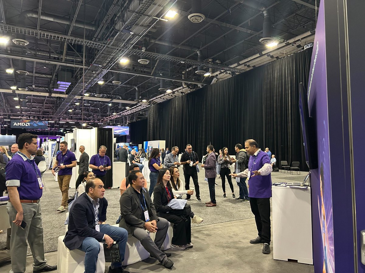 It's been a busy couple of days @DellTech World this week in Las Vegas! Don't forget to visit booth 1001 to meet #TeamPurple at #DellTechWorld🤝 bit.ly/4bcjppW #dataprotection #BackThatSaaSUp