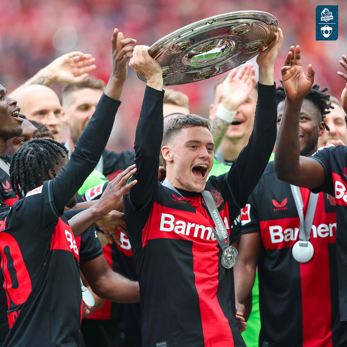 Le Bayer Leverkusen a quand même l'occasion de terminer sa saison en beauté avec un doublé 💪🖤❤️ • 🏆 Bundesliga • ❌ Ligue Europa • ⏳ Finale de Coupe d'Allemagne