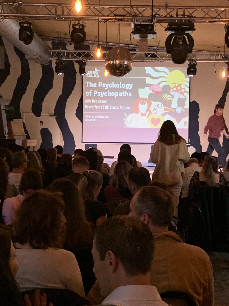 AmandaWilson910's tweet photo. Yesterday I spent the evening listening to a fascinating talk on the psychology of the psychopath delivered by @forensicpsychUK @SeedTalk. Now I understand more about the traits of primary psychopaths, it makes sense why we’re having a general election on July 4th. https://t.co/QGstEYnIVI