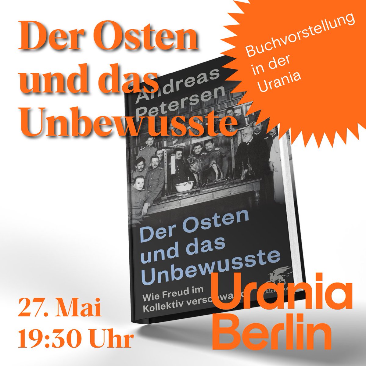 Andreas Petersens Buch zeichnet die historischen Linien des Unbewussten in Ost und West nach. Während in Westeuropa nach 1945 ein »psychological turn« stattfand, blieb das Unbewusste in Osteuropa bis 1989 offiziell tabu - mit Folgen bis heute. Karten: uraniaberlin.reservix.de/p/reservix/eve…