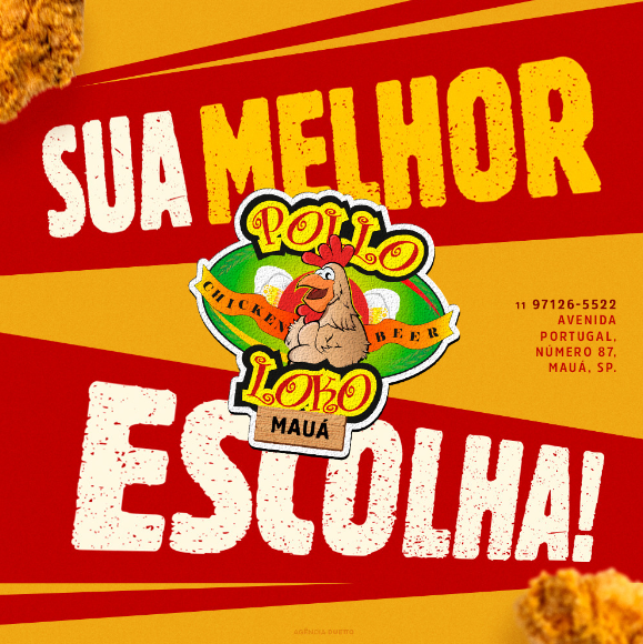 PolloLokoMaua's tweet photo. Quando o assunto é sabor e qualidade, o Pollo Loko Mauá sempre será sua melhor escolha! Venha nos visitar e se apaixonar pela nossa comida! ❤🍗

#SaborDeQualidade #PolloLokoMauá

Peça pelo nosso WhatsApp:
📞 (11) 97126.5522
📍Avenida Portugal - 87 / Mauá - São Paulo https://t.co/8jYw4bGFDC