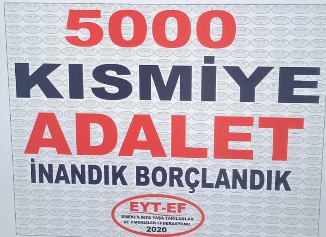 Hak Mağdurlarının Çilesi Bitmiyor. EYT meselesi, masada bırakılan 5000 Prim ve Kısmi Emeklilik haklarımızın teslimi ile kökten çözülecektir. #10BinTLİnsanlıkAyıbı #5000KısmininBitmeyenÇilesi