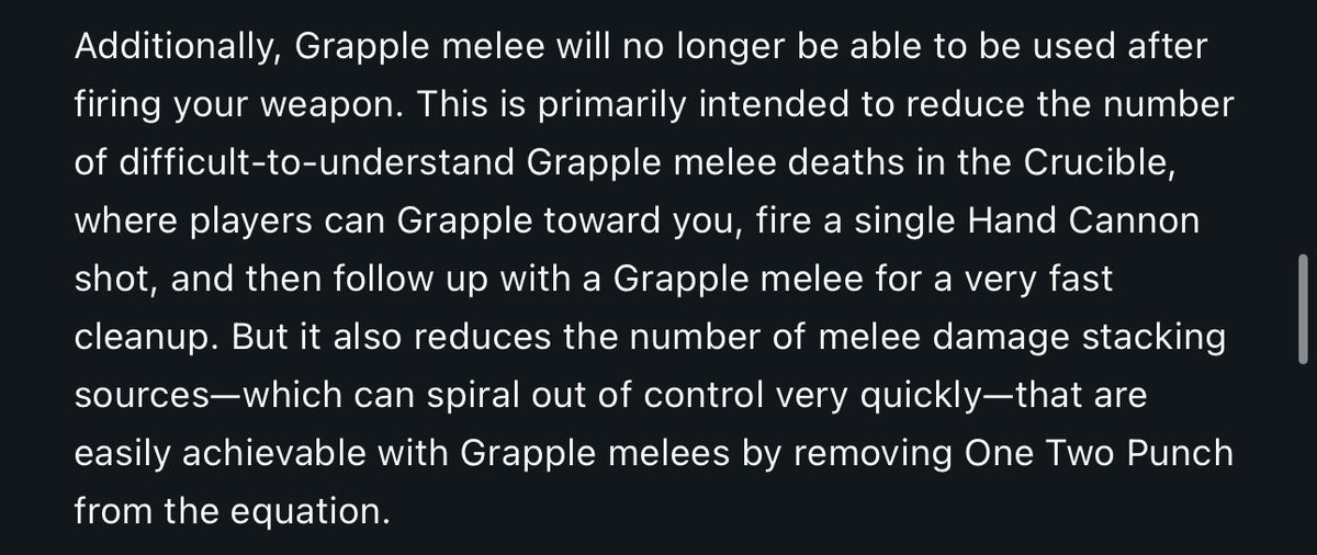 IFrostBolt's tweet photo. R.I.P to one of the most fun ways to play. 

Whoever decided to make these changes kinda just ruined my day, week, and month 💀

They really nerfed my Strand Hunter https://t.co/ks8wl2CA7V